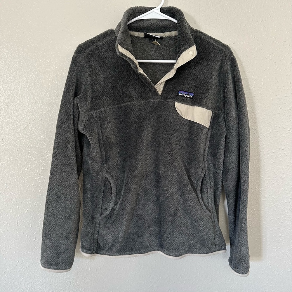 Patagonia Charcoal Fleece Pullover